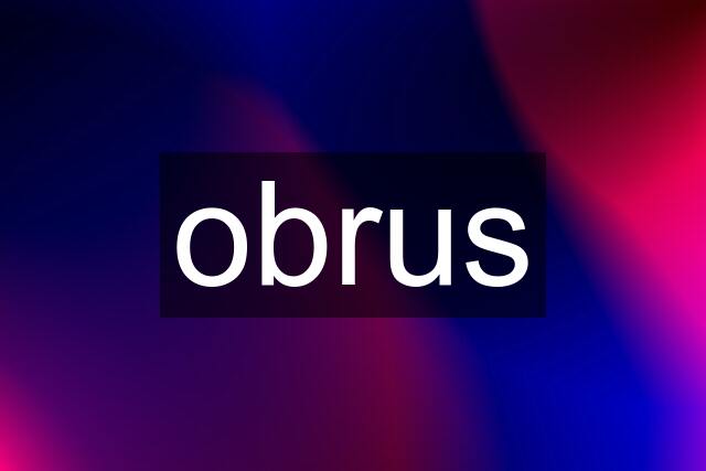 obrus