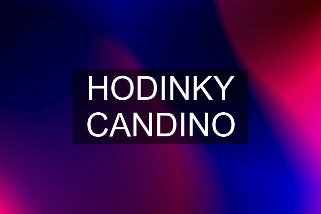 HODINKY CANDINO