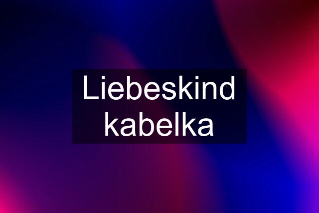 Liebeskind kabelka