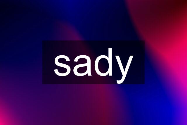 sady