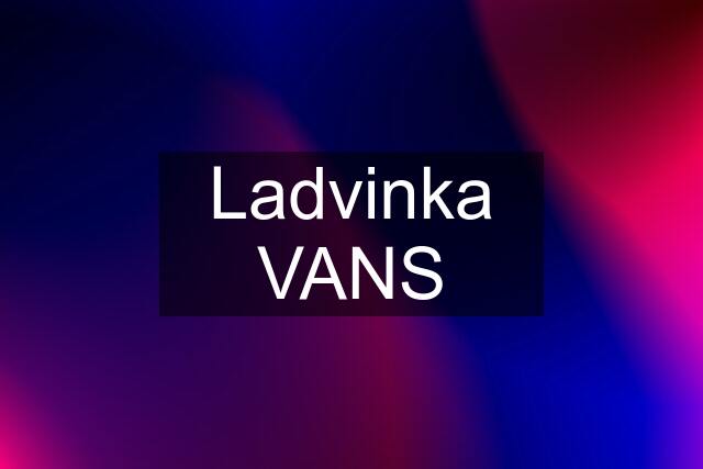 Ladvinka VANS