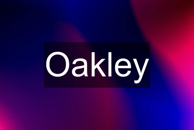 Oakley