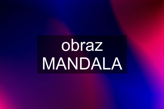 obraz MANDALA