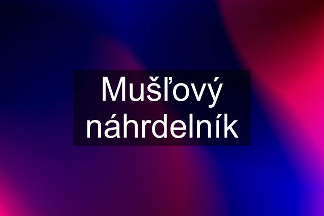 Mušľový náhrdelník