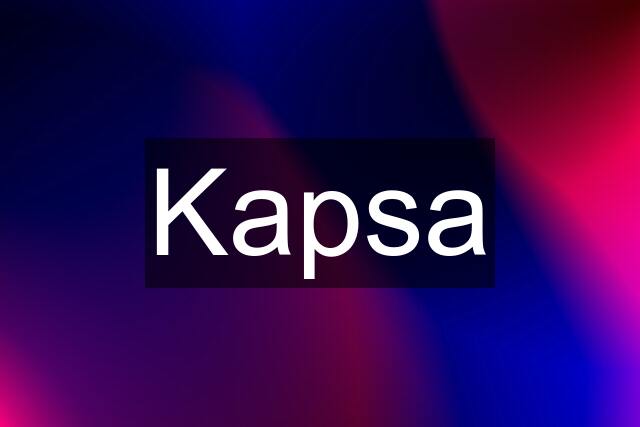 Kapsa