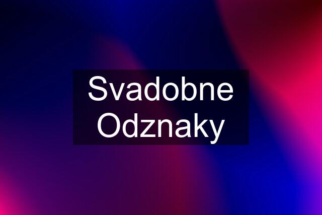 Svadobne Odznaky