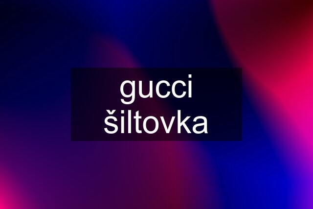 gucci šiltovka