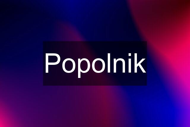 Popolnik