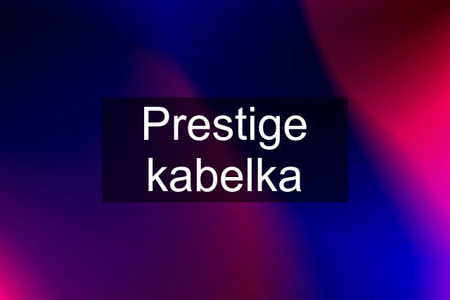 Prestige kabelka