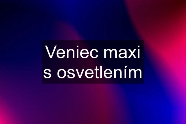 Veniec maxi s osvetlením