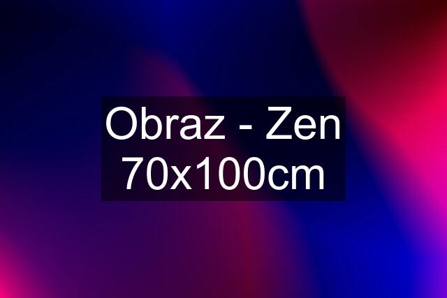 Obraz - Zen 70x100cm