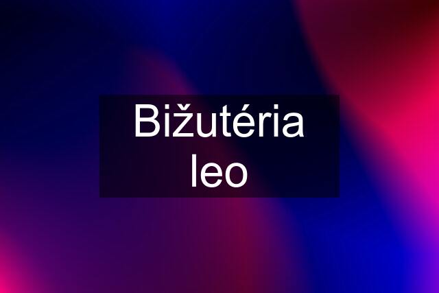 Bižutéria leo