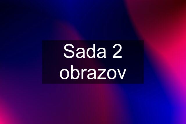 Sada 2 obrazov