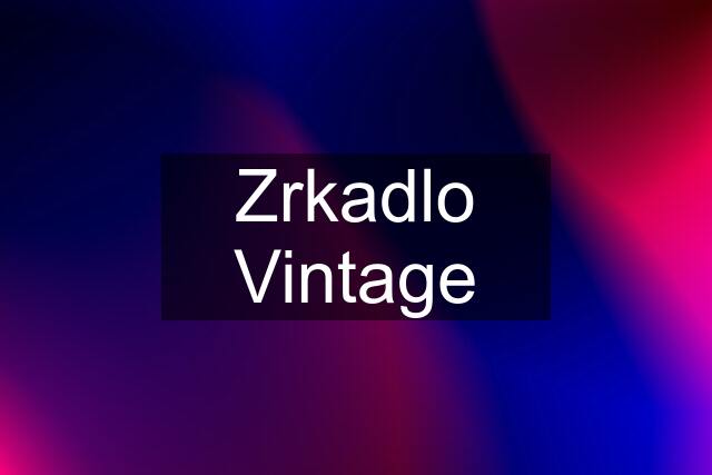 Zrkadlo Vintage