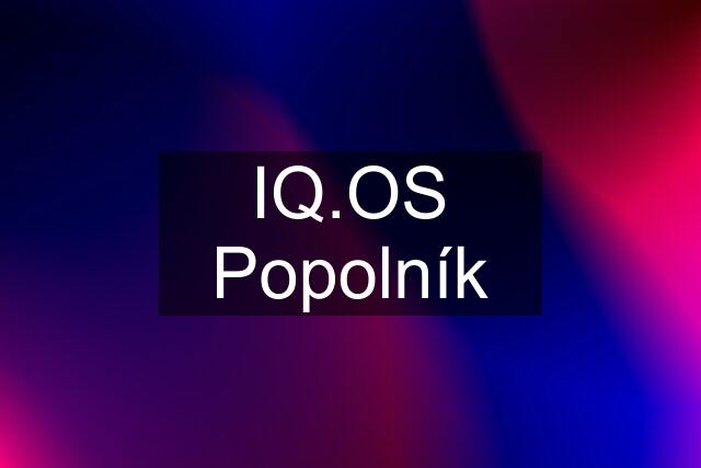 IQ.OS Popolník