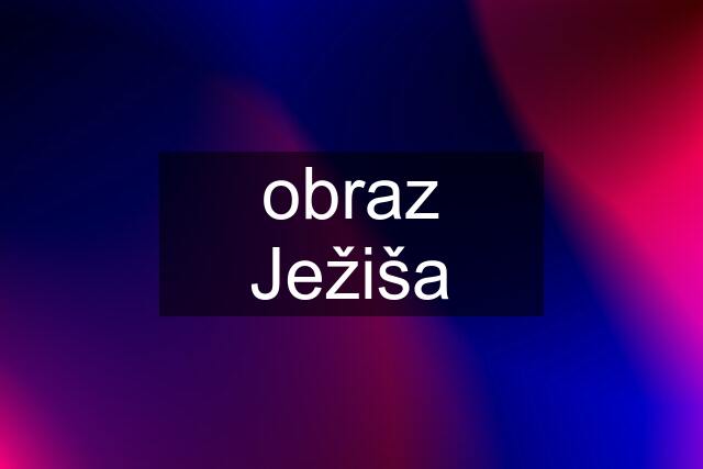 obraz Ježiša