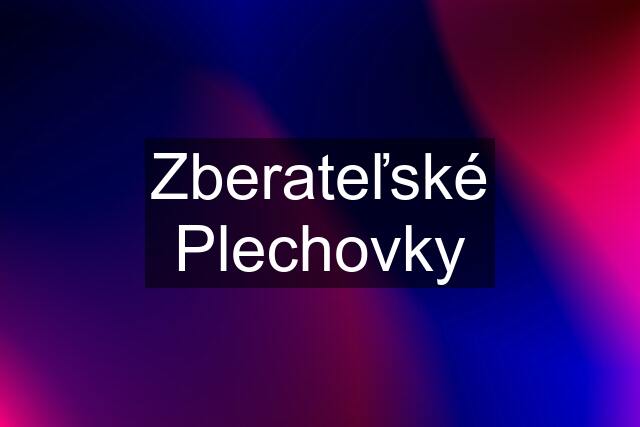 Zberateľské Plechovky