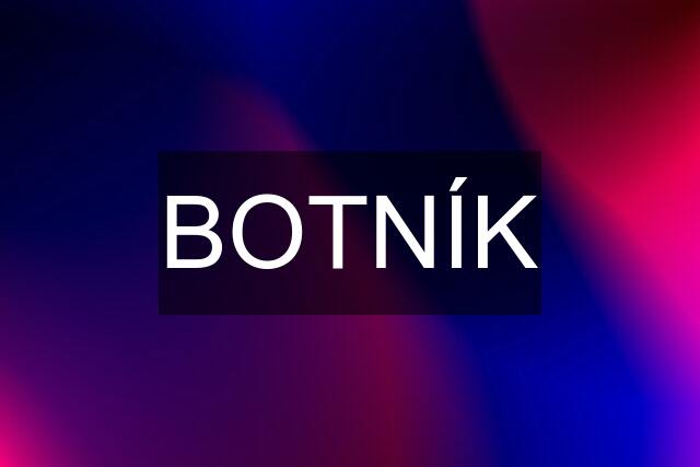 BOTNÍK