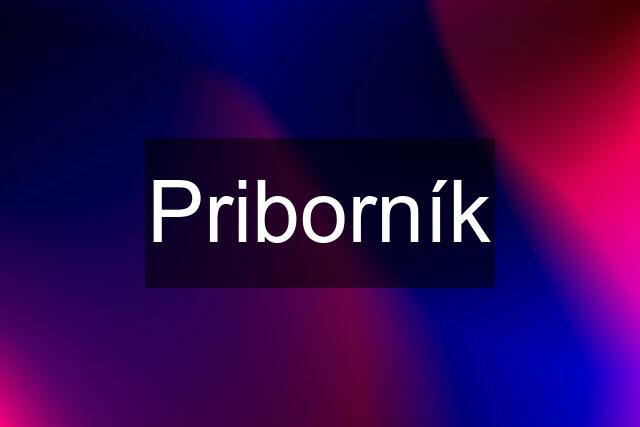 Priborník