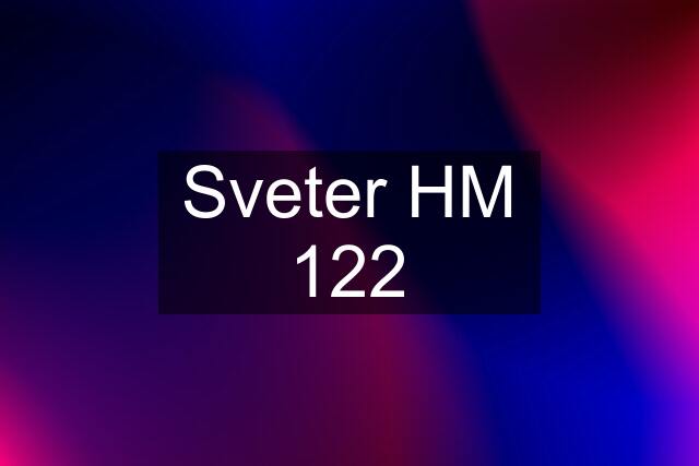 Sveter HM 122