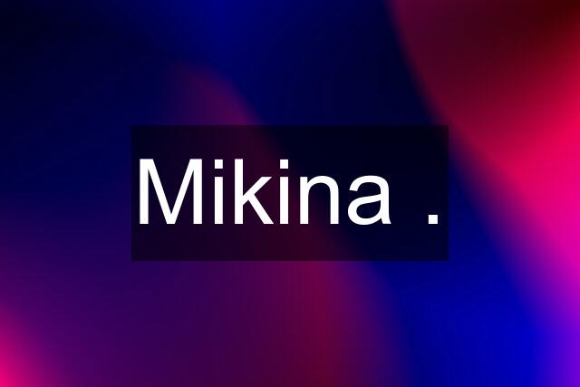 Mikina .