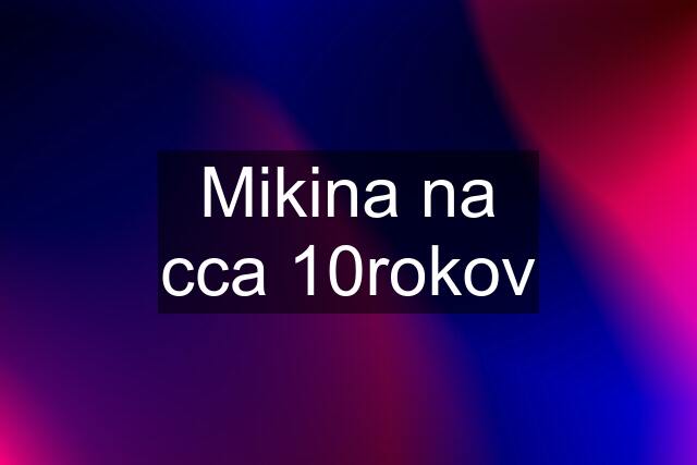 Mikina na cca 10rokov