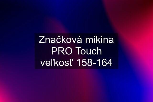 Značková mikina PRO Touch veľkosť 158-164