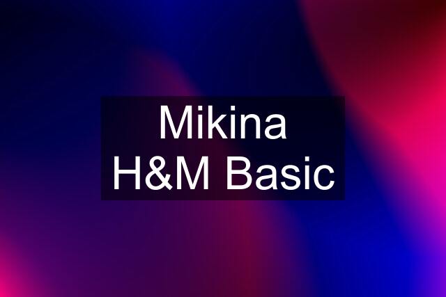 Mikina H&M Basic