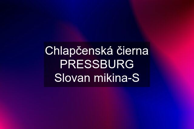 Chlapčenská čierna PRESSBURG Slovan mikina-S