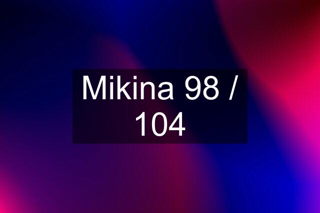 Mikina 98 / 104