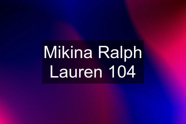 Mikina Ralph Lauren 104