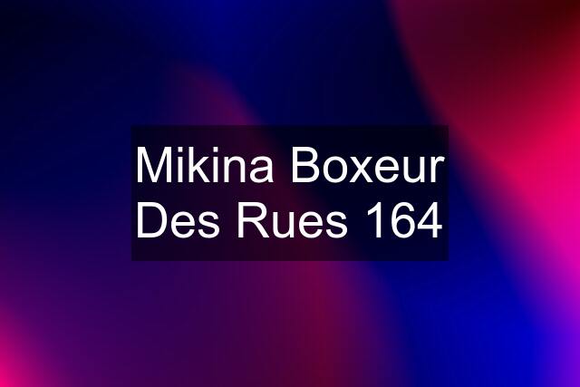 Mikina Boxeur Des Rues 164