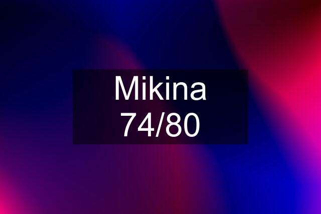 Mikina 74/80