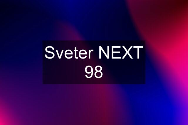 Sveter NEXT 98