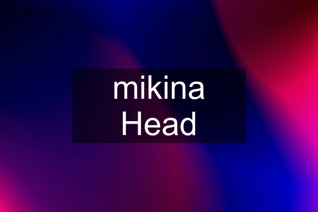 mikina Head