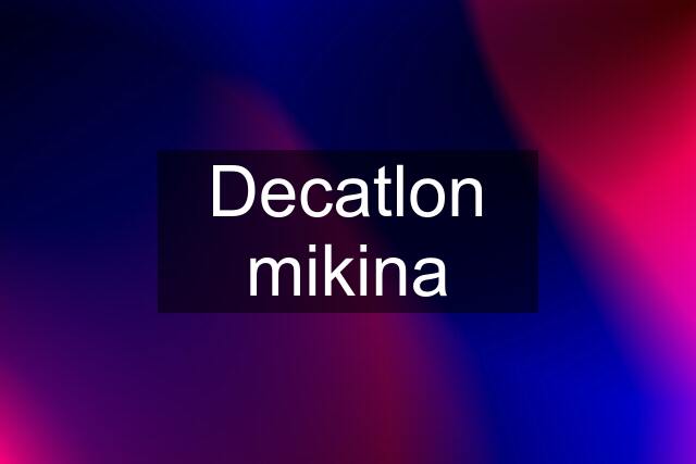 Decatlon mikina