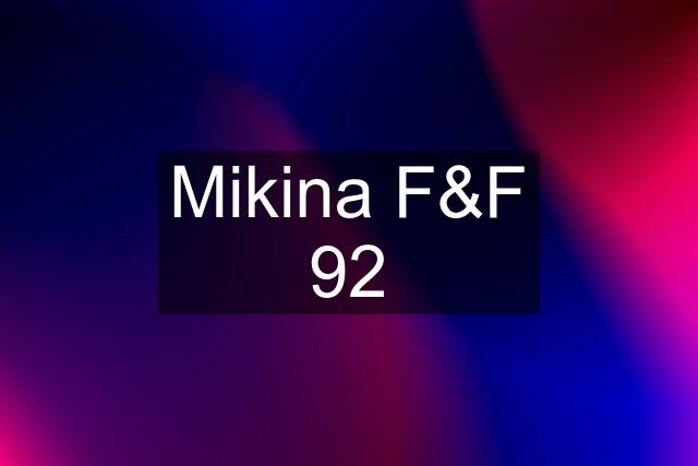 Mikina F&F 92