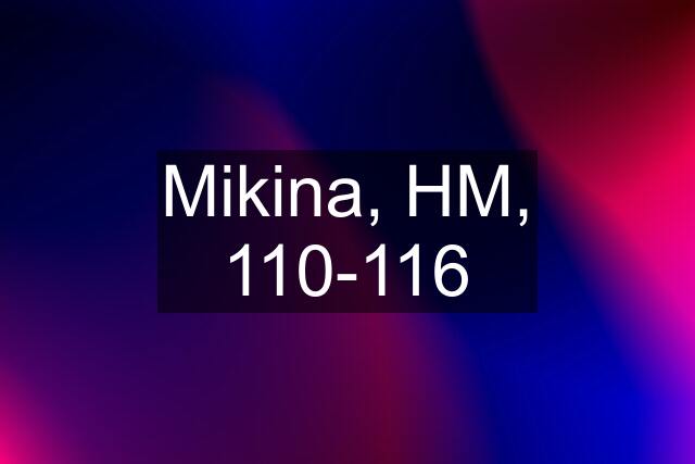 Mikina, HM, 110-116