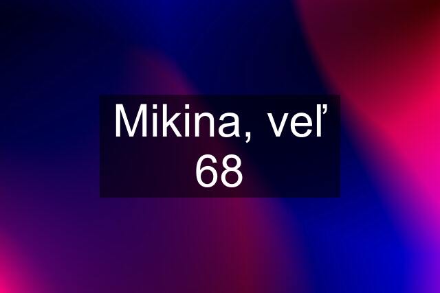 Mikina, veľ 68