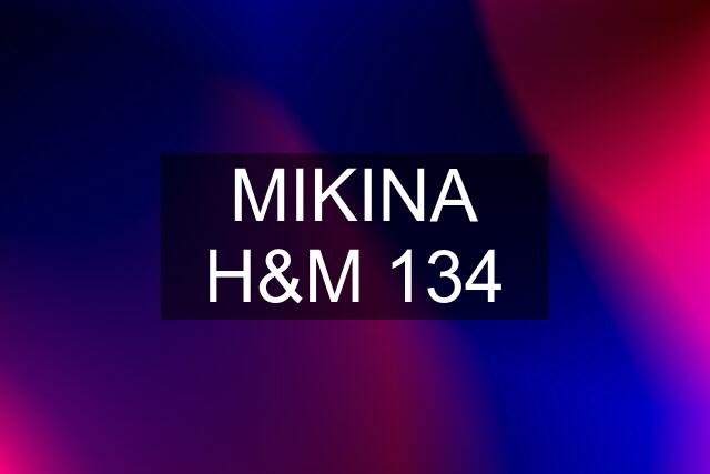 MIKINA H&M 134