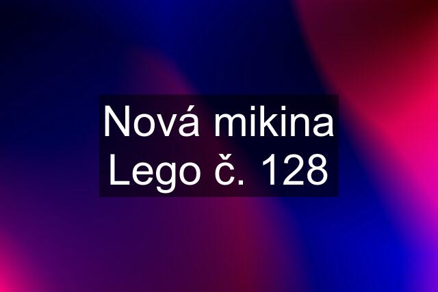 Nová mikina Lego č. 128