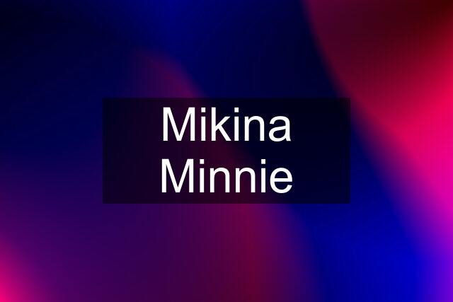 Mikina Minnie