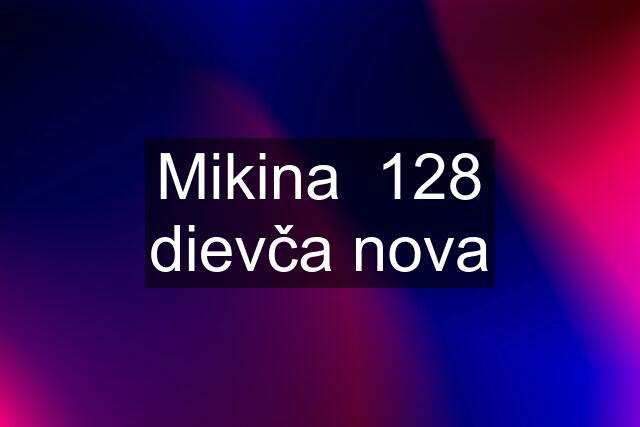 Mikina  128 dievča nova