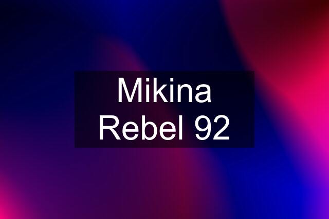 Mikina Rebel 92