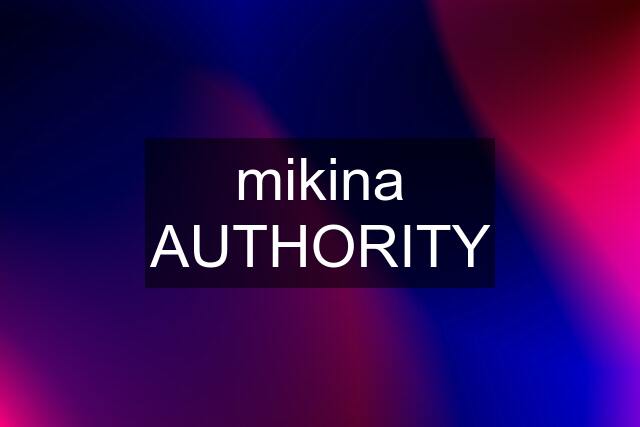 mikina AUTHORITY