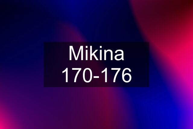 Mikina 170-176