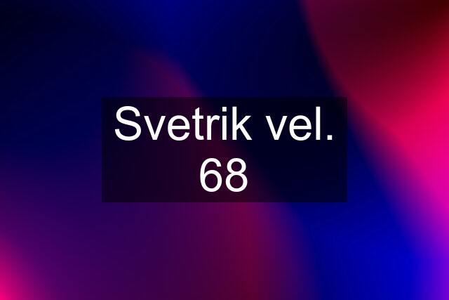 Svetrik vel. 68