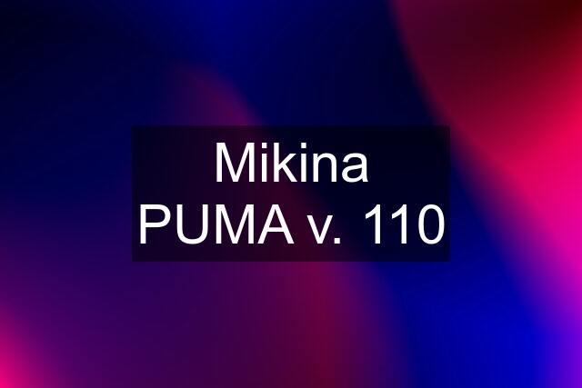 Mikina PUMA v. 110