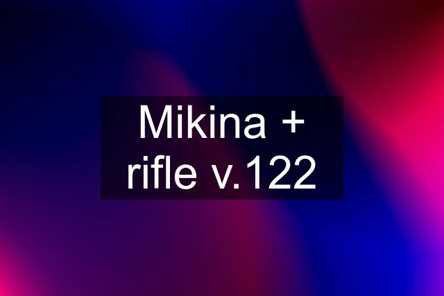 Mikina + rifle v.122