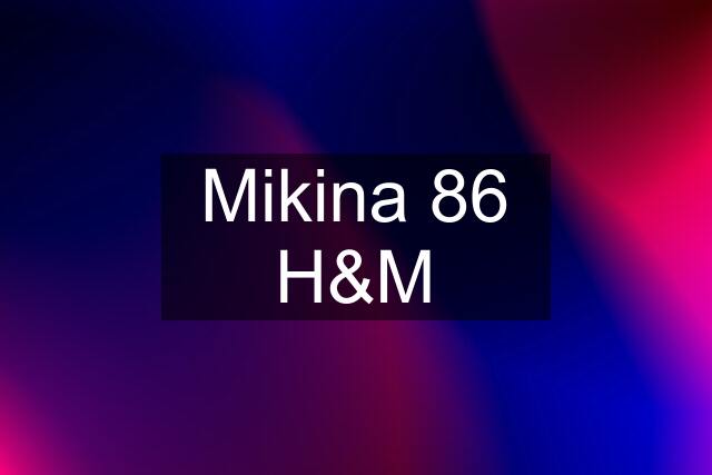 Mikina 86 H&M